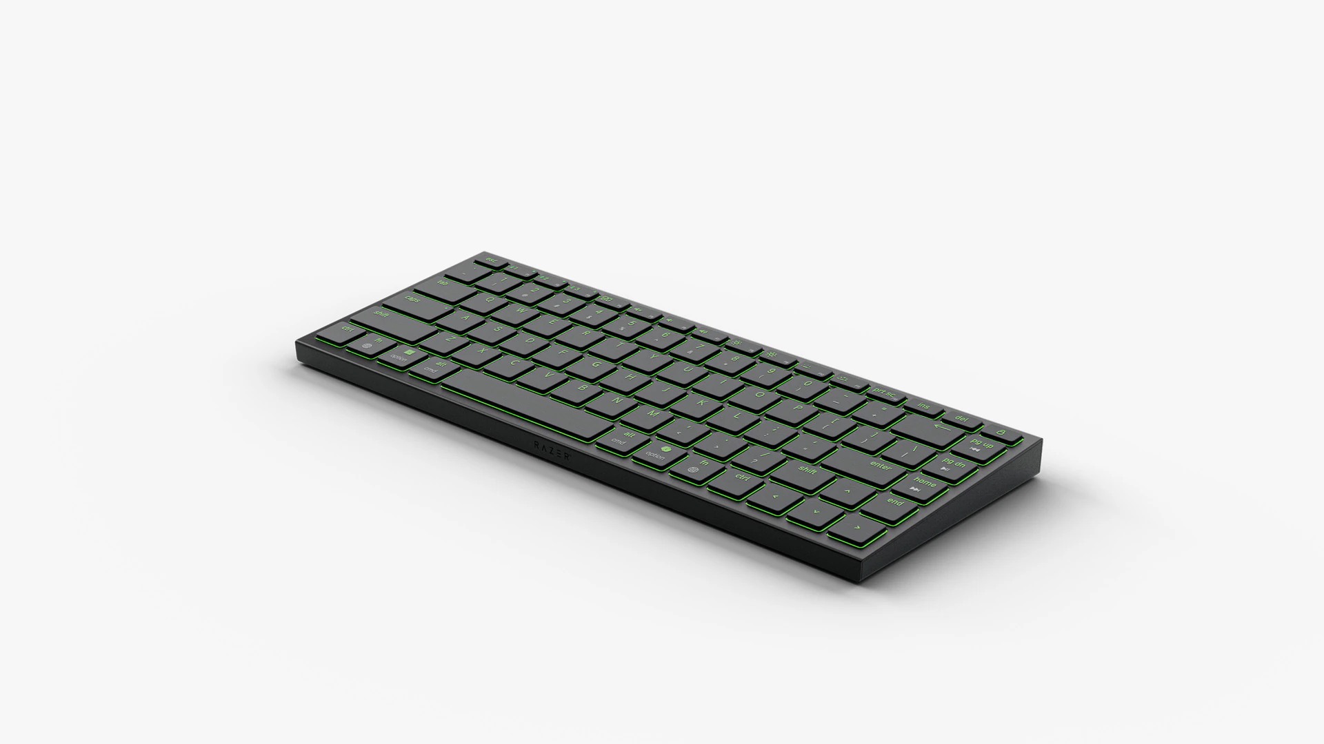 RAZER JORO KEYBOARD 3D Model .c4d .max .obj .3ds .fbx .stl .blend 