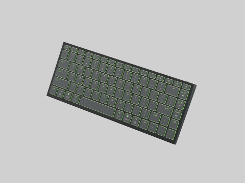 RAZER JORO KEYBOARD 3D Modell