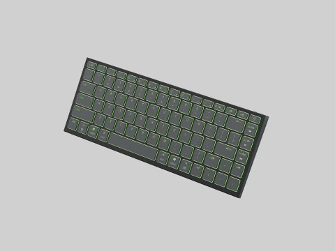 RAZER JORO KEYBOARD 3D Model