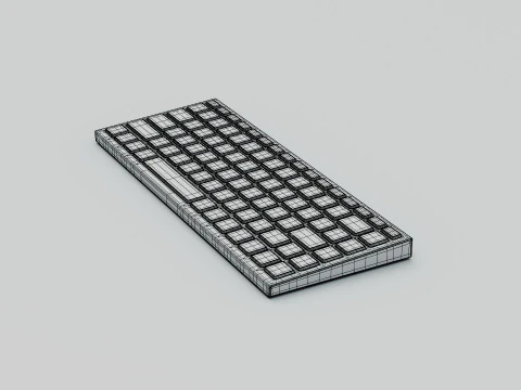 RAZER JORO KEYBOARD 3D Model