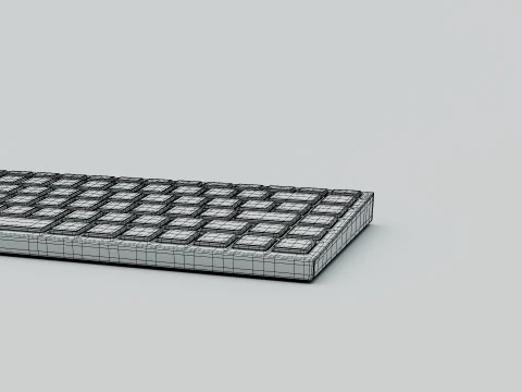 RAZER JORO KEYBOARD 3D Model