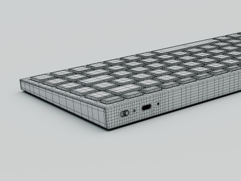 RAZER JORO KEYBOARD 3D Modell