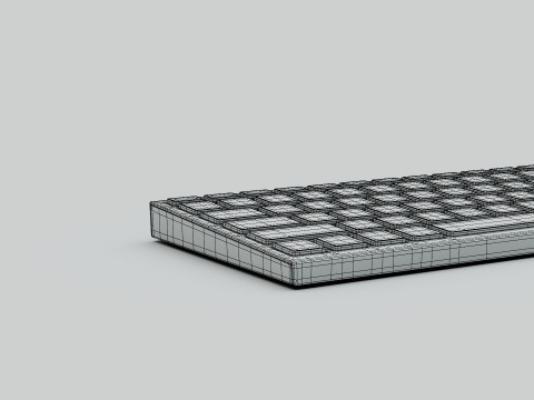 RAZER JORO KEYBOARD 3D Modell