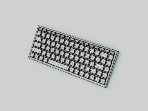 RAZER JORO KEYBOARD 3D Model