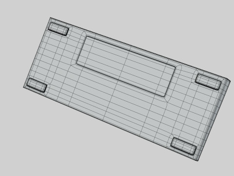 RAZER JORO KEYBOARD 3D Modell