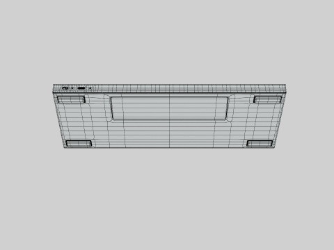 RAZER JORO KEYBOARD 3D Modell