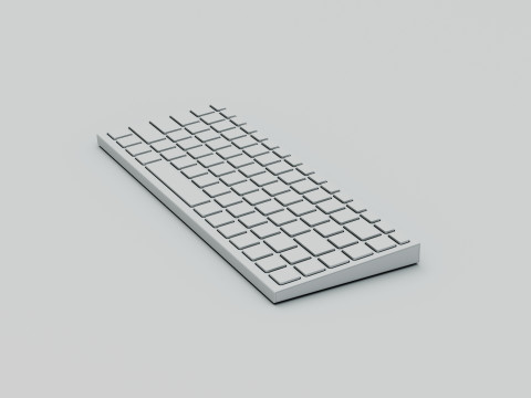 RAZER JORO KEYBOARD 3D Modell