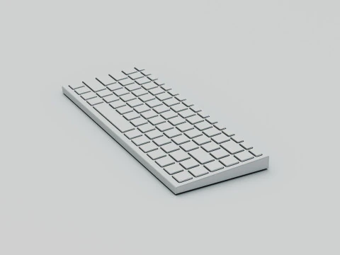 RAZER JORO KEYBOARD 3D Model