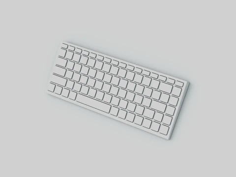 RAZER JORO KEYBOARD 3D Model