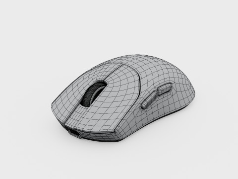 CORSAIR SABRE V2 PRO ULTRALIGHT MOUSE Model 3D