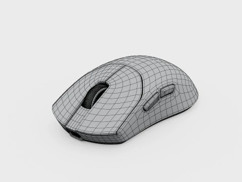 CORSAIR SABRE V2 PRO ULTRALIGHT MOUSE 3D Model