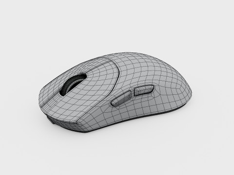 CORSAIR SABRE V2 PRO ULTRALIGHT MOUSE Model 3D