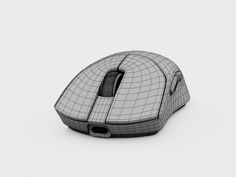 CORSAIR SABRE V2 PRO ULTRALIGHT MOUSE Model 3D