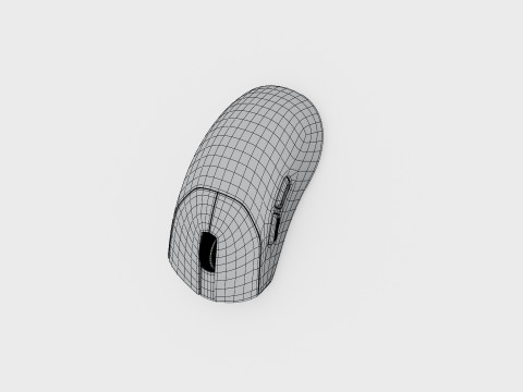 CORSAIR SABRE V2 PRO ULTRALIGHT MOUSE Model 3D