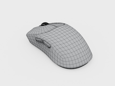 CORSAIR SABRE V2 PRO ULTRALIGHT MOUSE Model 3D