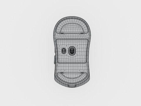 CORSAIR SABRE V2 PRO ULTRALIGHT MOUSE Model 3D