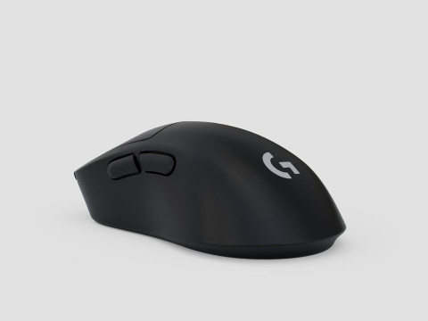 LOGITECH PRO X SUPERLIGHT 2 DEX 3D मॉडल