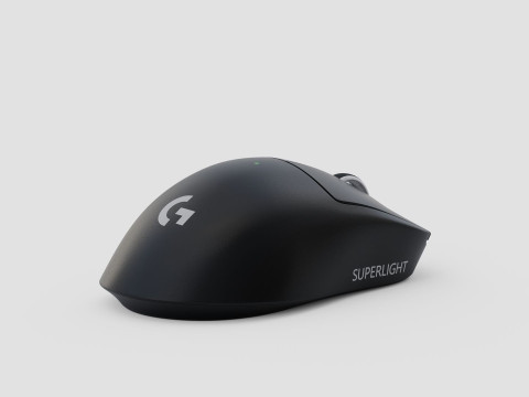 LOGITECH PRO X SUPERLIGHT 2 DEX 3D मॉडल