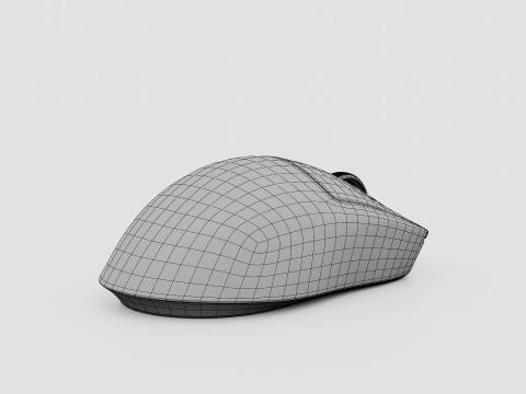 LOGITECH PRO X SUPERLIGHT 2 DEX 3D मॉडल