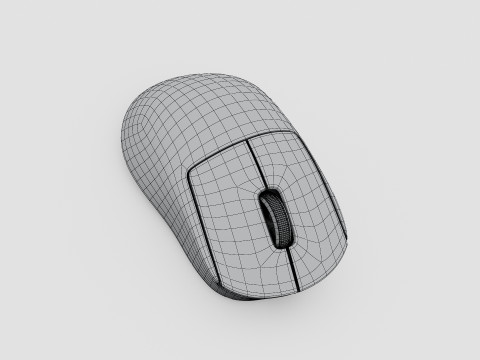 LOGITECH PRO X SUPERLIGHT 2 DEX 3D मॉडल