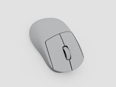 LOGITECH PRO X SUPERLIGHT 2 DEX 3D मॉडल