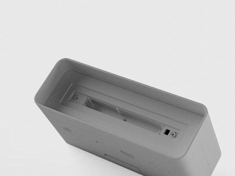 BC27 BRAUN LED DIGITAL ALARM CLOCK 3D Model