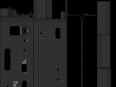BC27 BRAUN LED DIGITAL ALARM CLOCK 3D Model