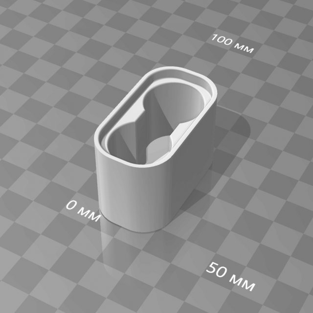 box cover for 18650 batteries 2 batteries Modello 3D .c4d .max .obj .3ds .fbx .stl .blend 