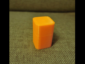 box cover for 18650 batteries 4 batteries 3D Model