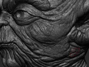 Yoda head 3d print model 3D Print Model