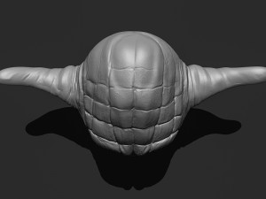 Yoda head 3d print model Modelo de impresión 3D