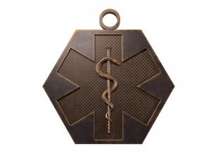 Star of Life - Emergency Medical Services Pendant EMS 3D print model 3D Print Model