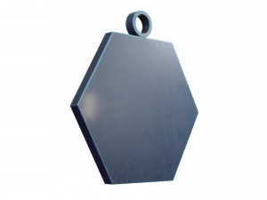 Star of Life - Emergency Medical Services Pendant EMS 3D print model 3D Принт Модель