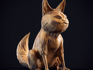 Loth-Cat fan 3d print model 3D प्रिंट मॉडल