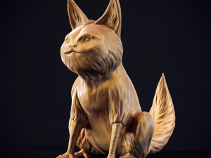 Loth-Cat fan 3d print model 3D प्रिंट मॉडल