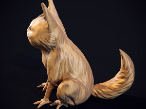 Loth-Cat fan 3d print model 3D प्रिंट मॉडल