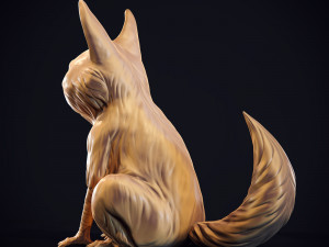 Loth-Cat fan 3d print model 3D प्रिंट मॉडल