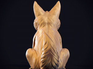 Loth-Cat fan 3d print model 3D प्रिंट मॉडल