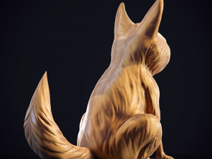 Loth-Cat fan 3d print model 3D प्रिंट मॉडल