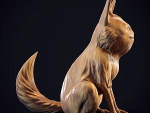 Loth-Cat fan 3d print model 3D प्रिंट मॉडल