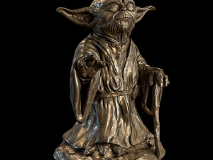 Yoda Figurine fan lowpoly PBR 3D 모델