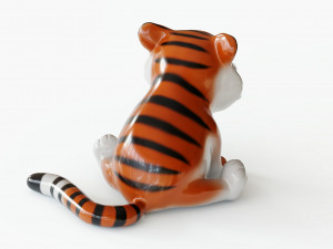 Little Tiger Toy 2 3D print model 3D Print Model