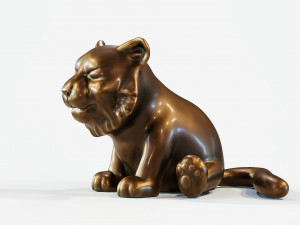 Little Tiger Toy 2 3D print model 3D Print Model