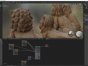 Paper Lions - 5 lowpoly PBR models Low-poly Model 3D