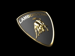 logo lamborghini Modello 3D