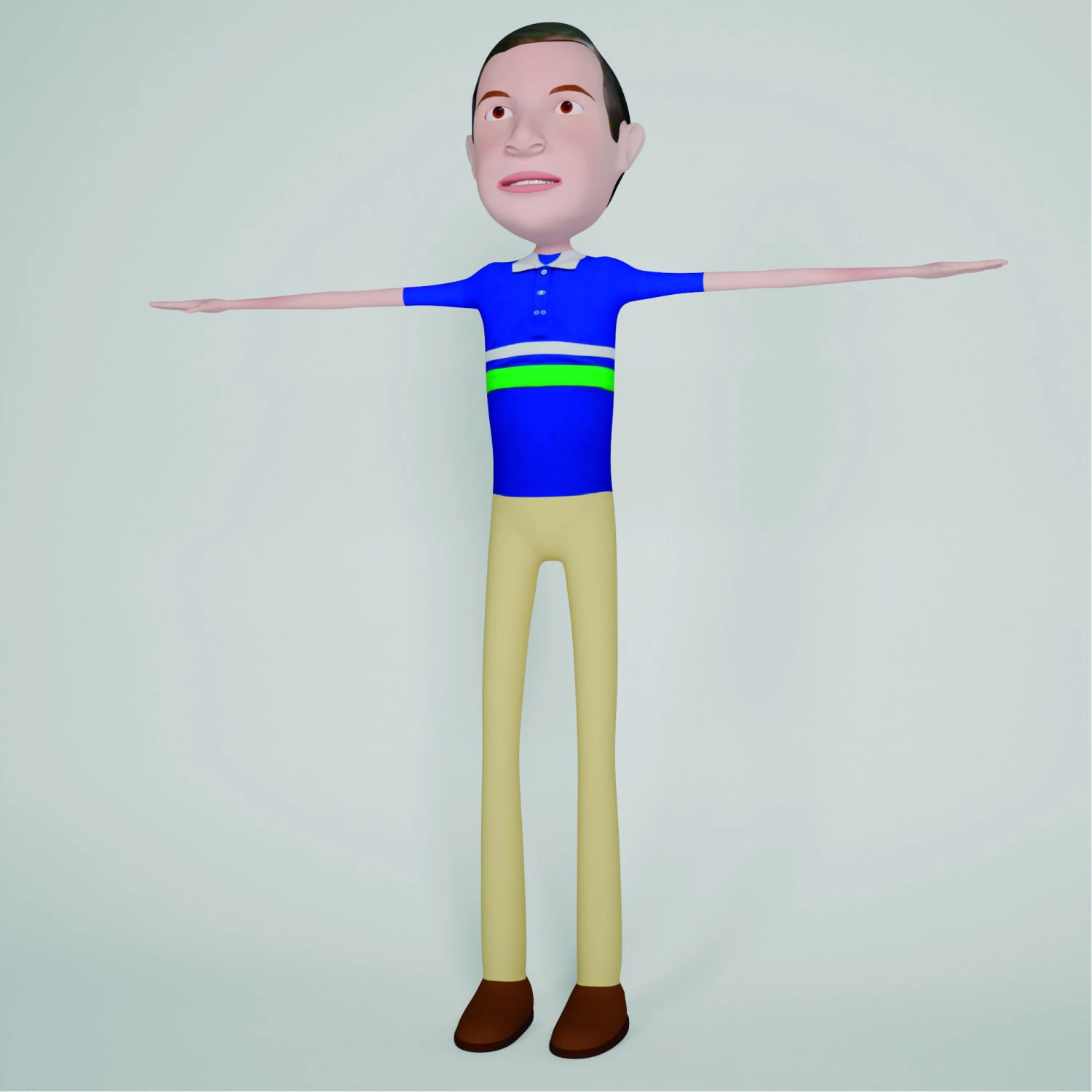 dario man 3D Model .c4d .max .obj .3ds .fbx .stl .blend 