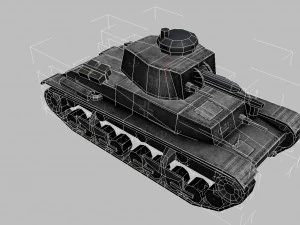 tank pz-35 3D Model