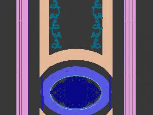 classic door 3D Model