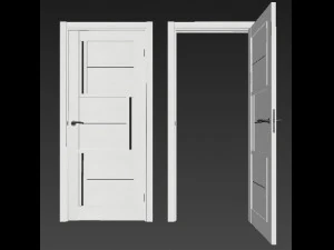 interior door 01 3D Model