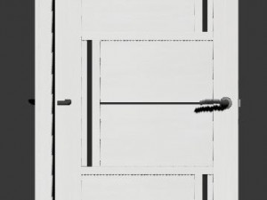 interior door 01 Model 3D